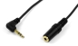 Preview: Spiralisiertes Audio-Verbindungskabel 3,5mm Stereo-Klinkenstecker