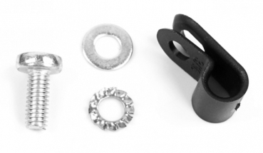 Mounting Set Mini Gooseneck Microphones for Nolan N-Com Helmets
