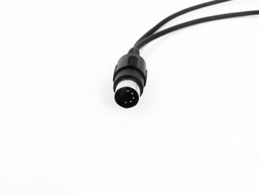 Y-Verbindungskabel 5-pol DIN M+2xW für Softline Helmsprechsets glatt geschirmt